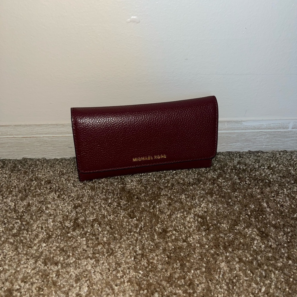 Michael Kors Burgundy Wallet